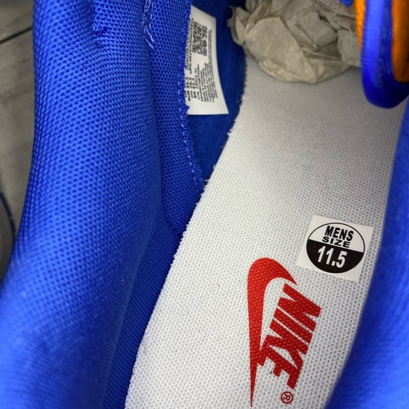 Nike Men's 11.5 Dunk Low Retro Sneakers, Knicks or University of Florida Gators! - Picture 6 of 7